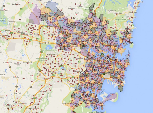 Mid Life Upgrade for Sydney Public School Map
